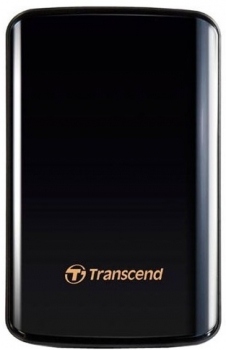 Transcend StoreJet 25D3 500GB Glossy Black
